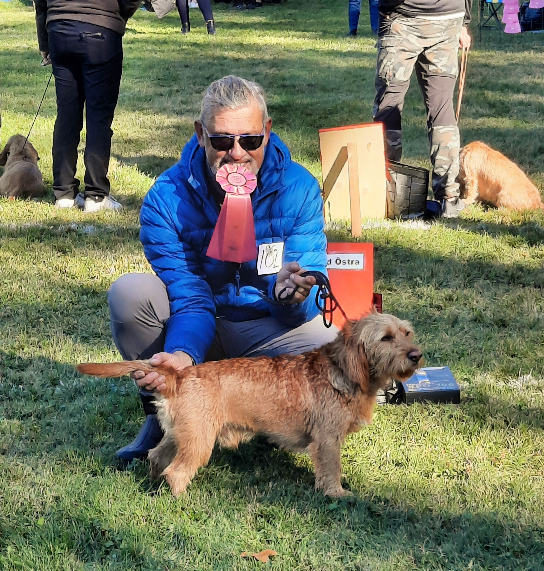 Fiskåfjällets Bill med husse Lennart